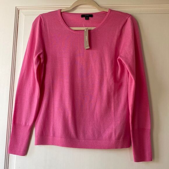 NEW With Tag Fine Merino Wool Sweater By J Crew - Picture 1 of 6